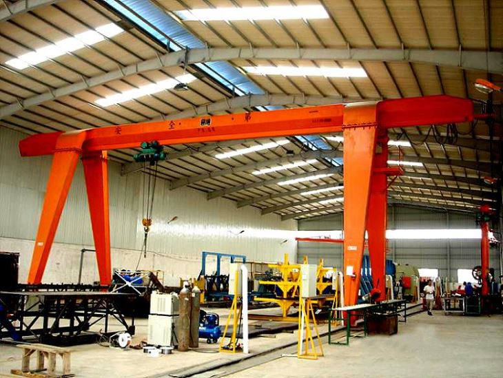 20ton MH Type Single Crane Gantry Crane Utilizat în interior și exterior